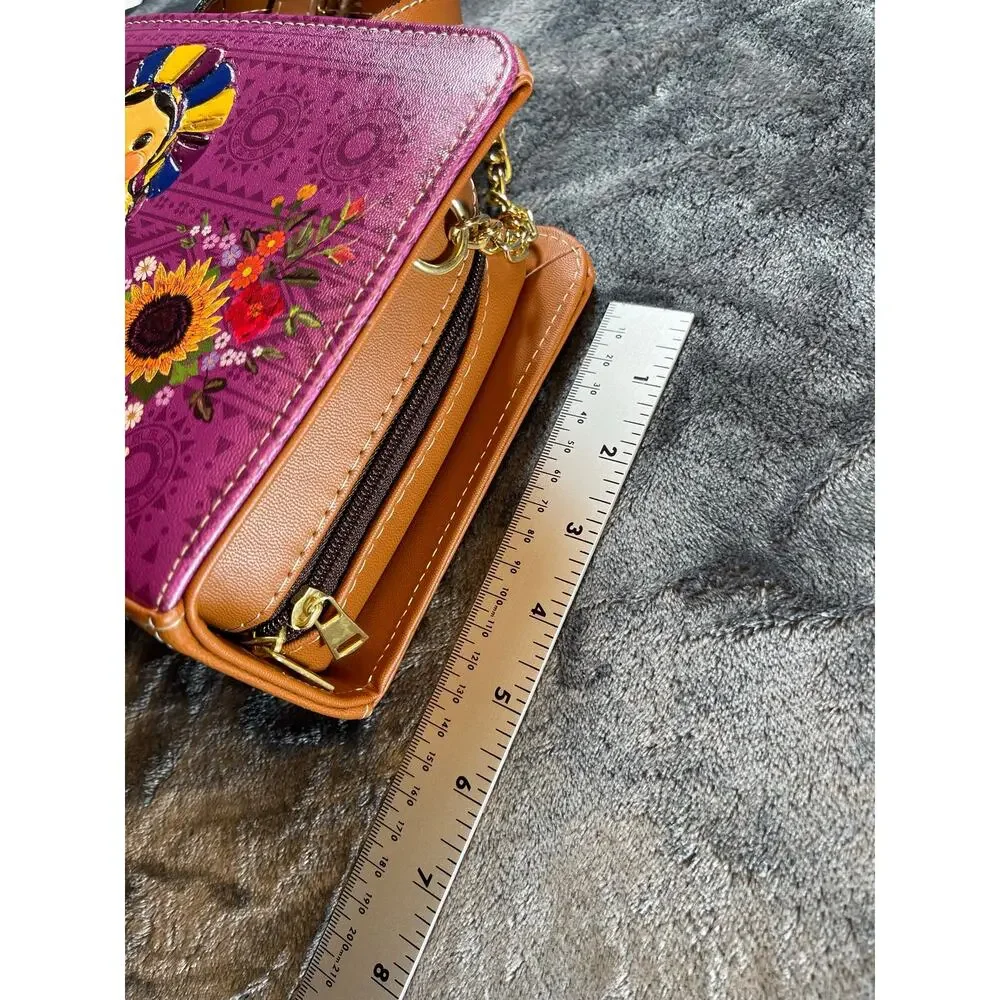 NWT Dubai Mexican Artisan Ximena Doll Painted Crossbody Bag